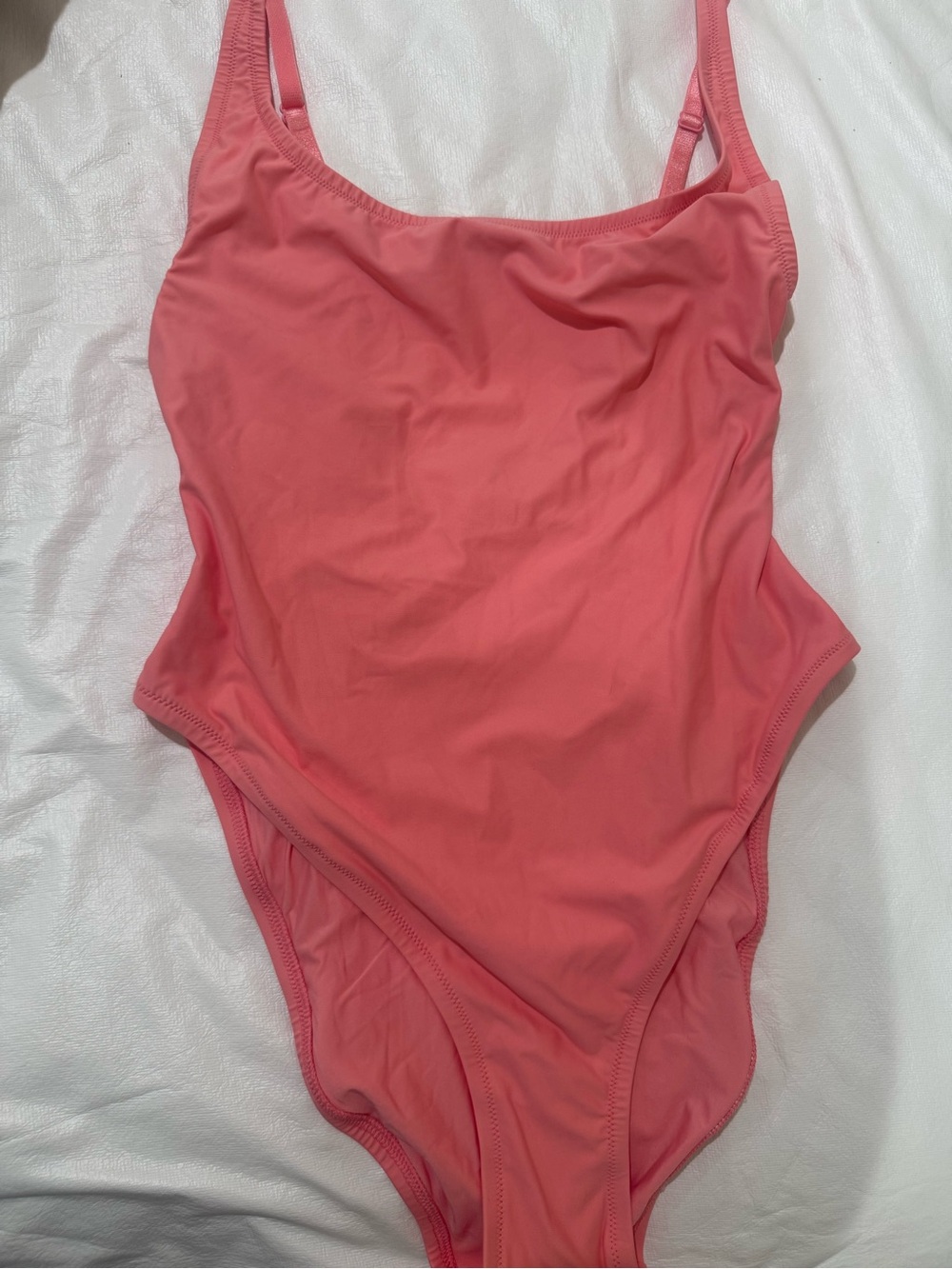 Skims Signature Swim Scoop Neck One Piece M
